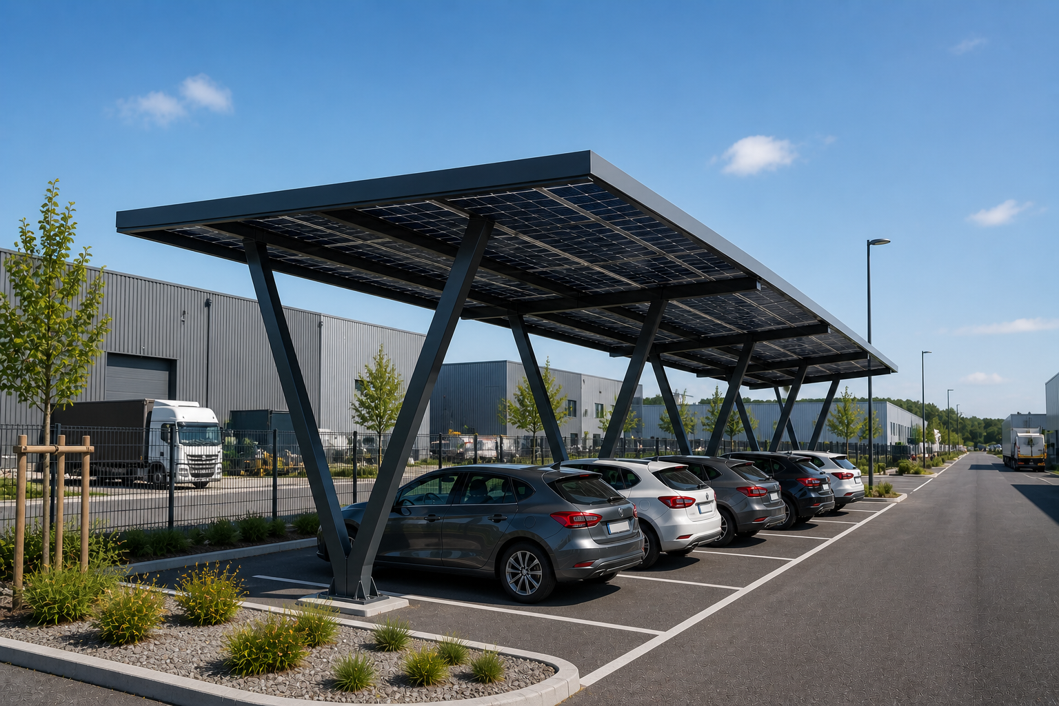 zone-industrielle-ombrière-solaire